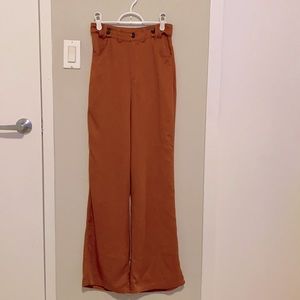 FOREVER 21 High Waisted Wide leg Pants